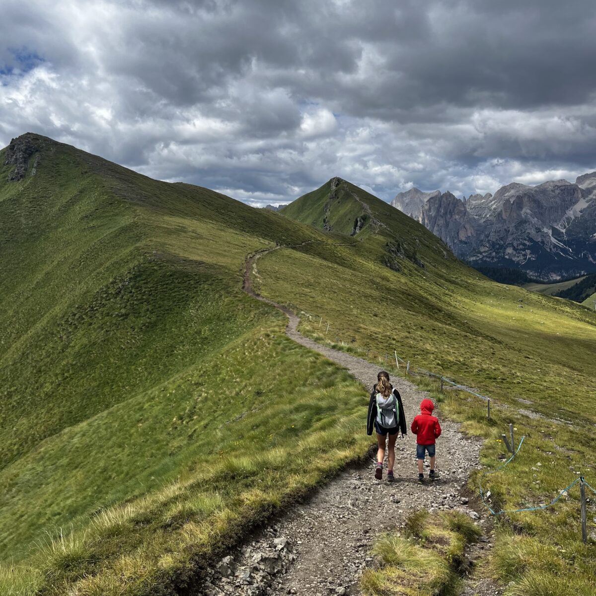Una foto dalle Dolomiti