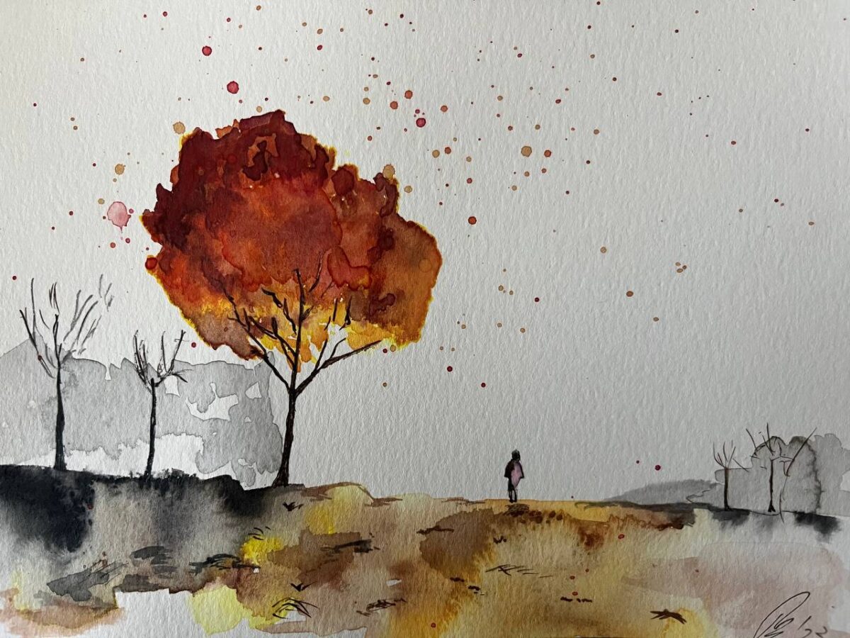 Un paesaggio autunnale