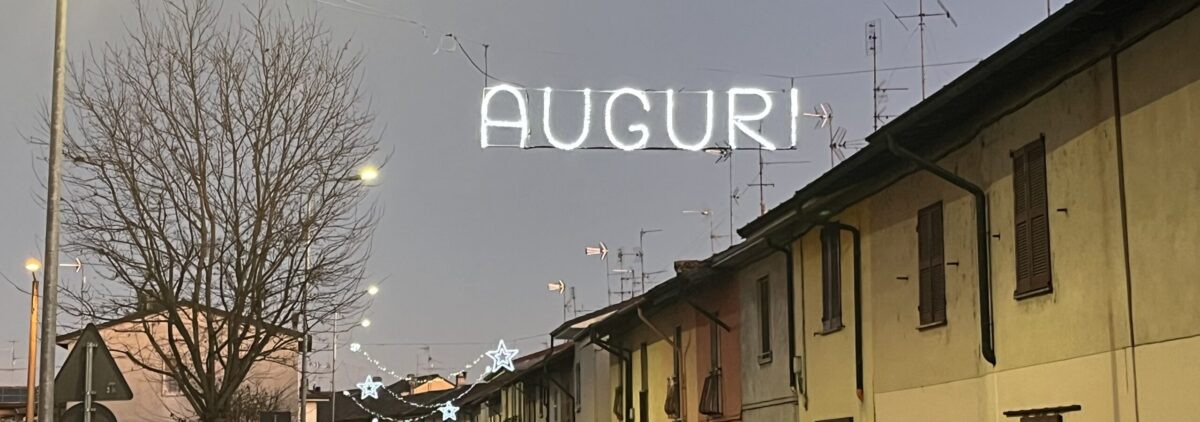 Buon Natale: un messaggio natalizio ai cittadini del mio paese